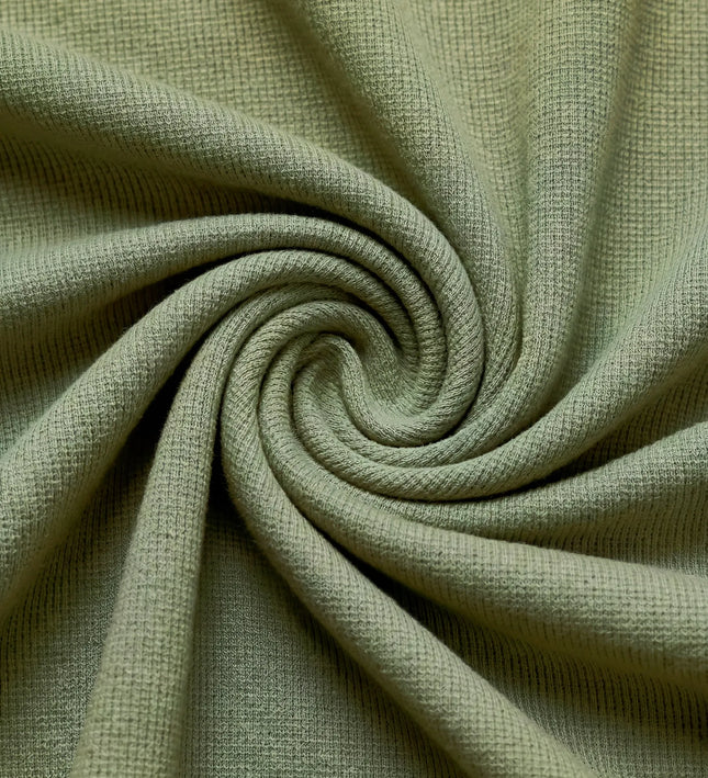 THE ELIA WAFFLE TIERED MINI DRESS IN KHAKI