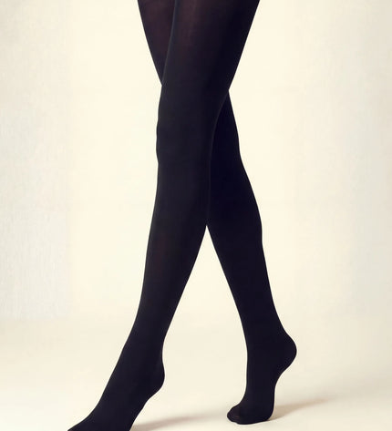 120 Denier Black Tights
