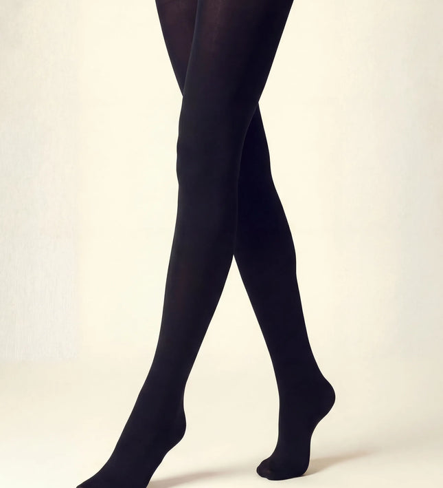 120 Denier Black Tights