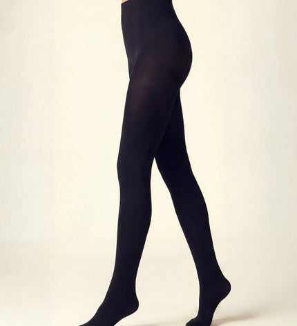 120 Denier Black Tights