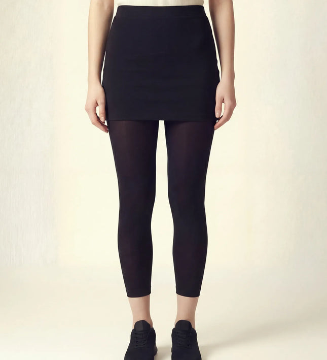 Black Footless Tights