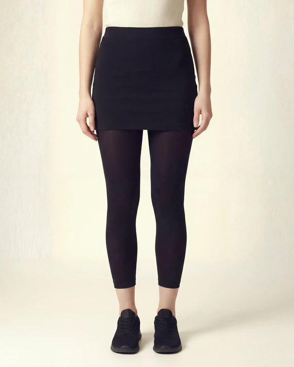 Black Footless Tights