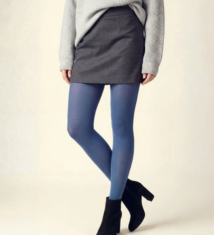 80 Denier Cool Breeze Blue Tights