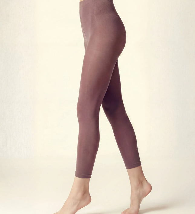 Brown Footless Tights