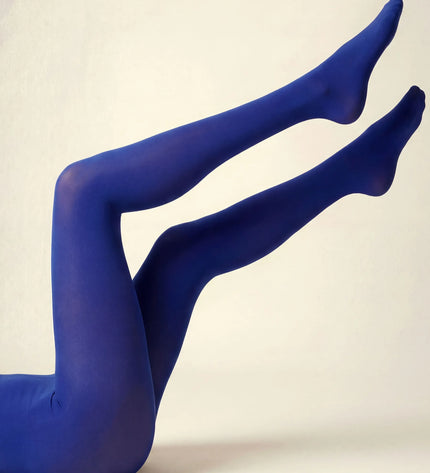 120 Denier Electric Royal Blue Tights