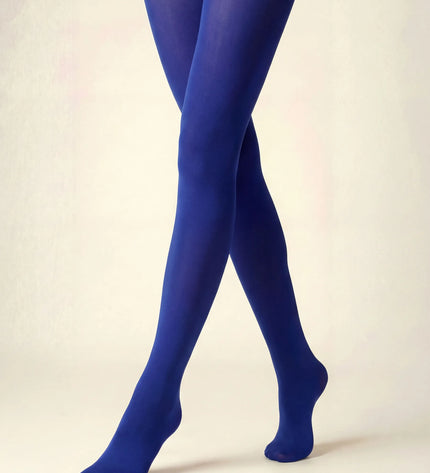 120 Denier Electric Royal Blue Tights
