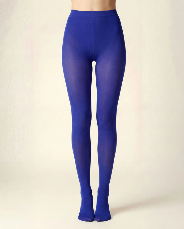 80 Denier Electric Royal Blue Tights