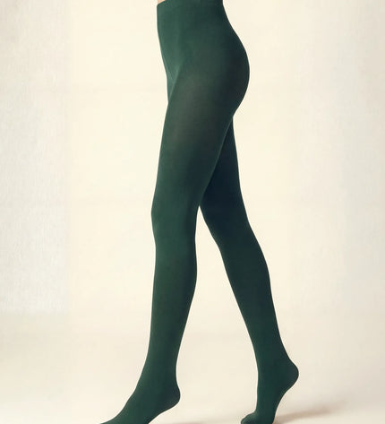 120 Denier Green Tights