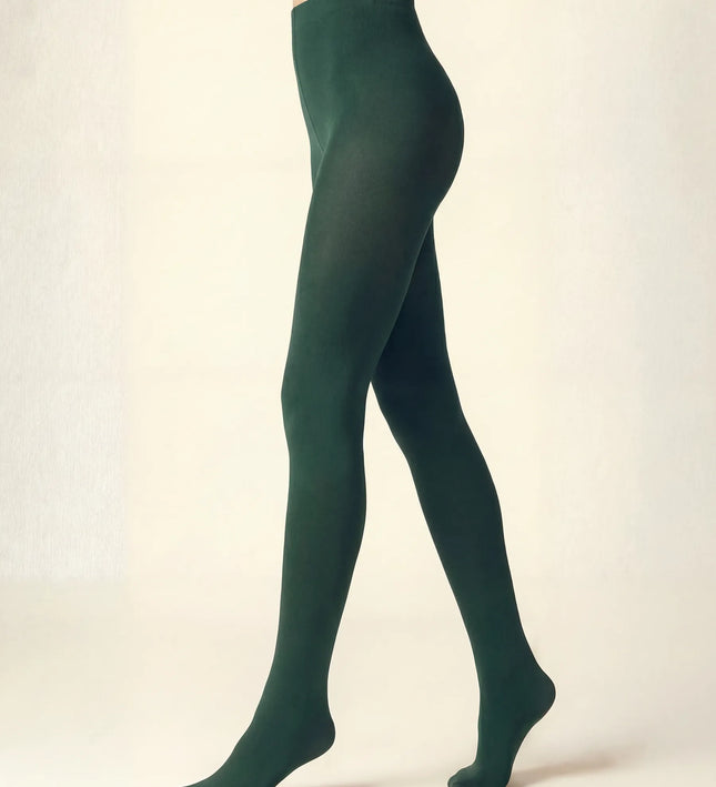 120 Denier Green Tights
