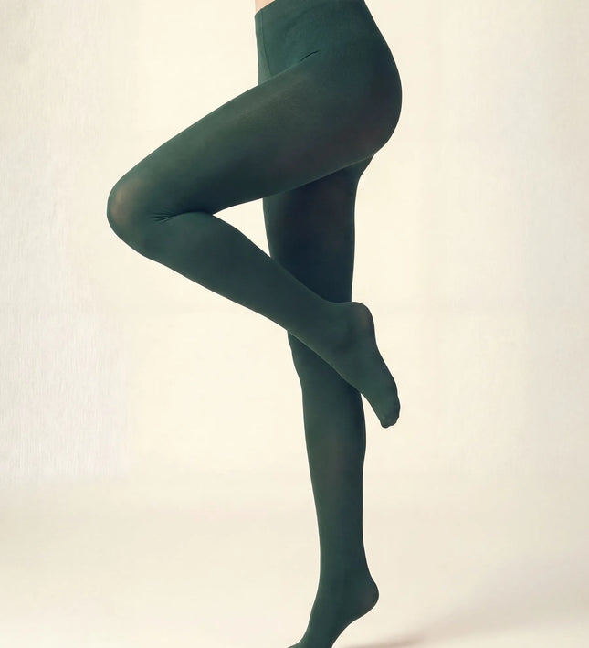 120 Denier Green Tights