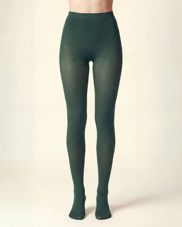 80 Denier Green Tights