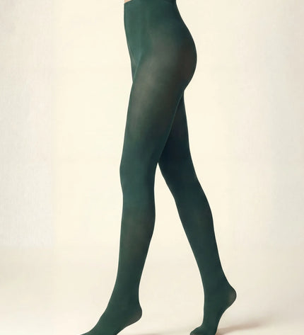 80 Denier Green Tights