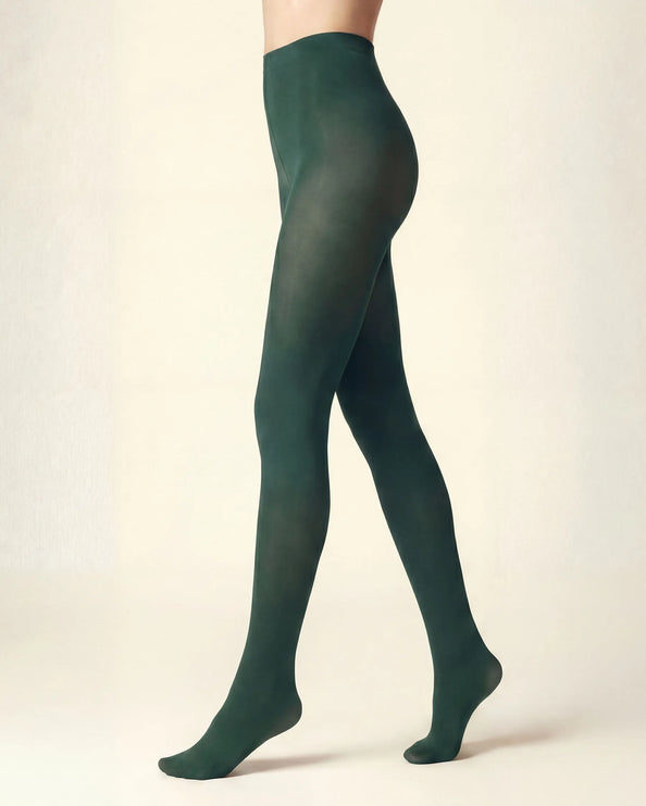 80 Denier Green Tights