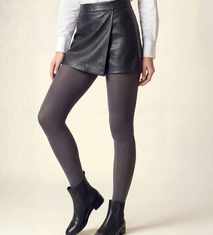 120 Denier Charcoal Grey Tights