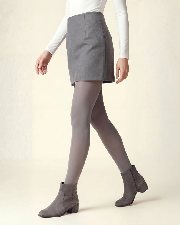 80 Denier Charcoal Grey Tights