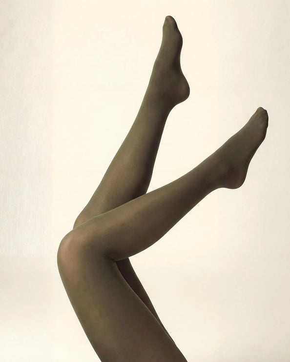 80 Denier Khaki Tights
