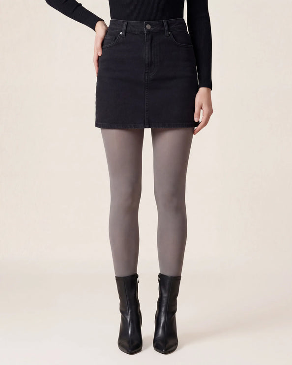 120 Denier Pale Grey Tights