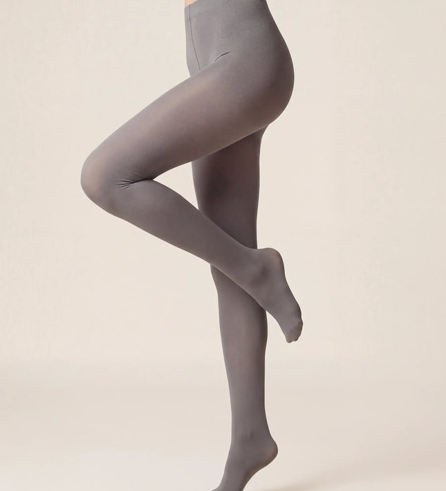 120 Denier Pale Grey Tights