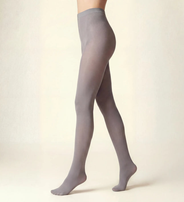 80 Denier Pale Grey Tights