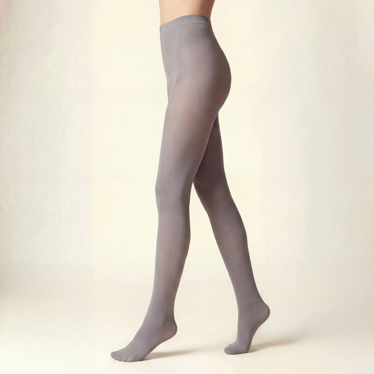 80 Denier Pale Grey Tights