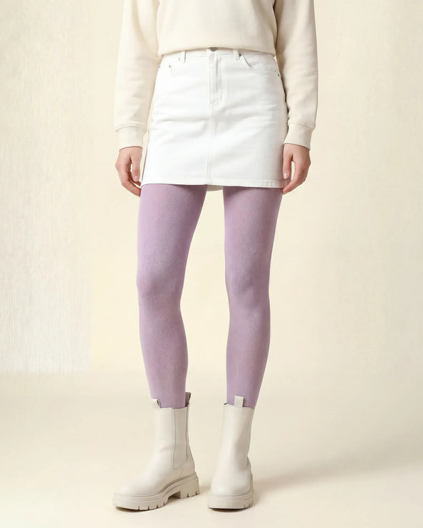 120 Denier Lilac Tights