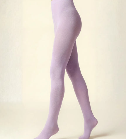 120 Denier Lilac Tights