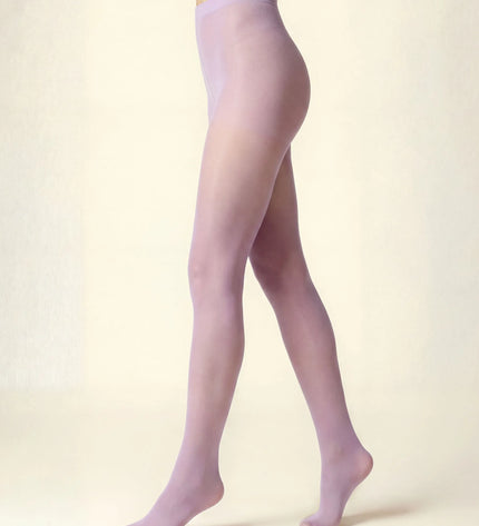 50 Denier Lilac Tights