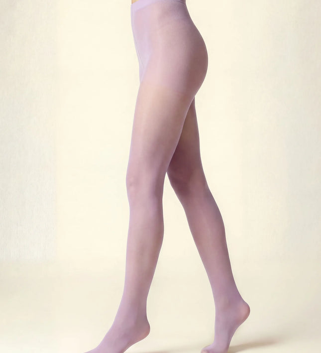 50 Denier Lilac Tights