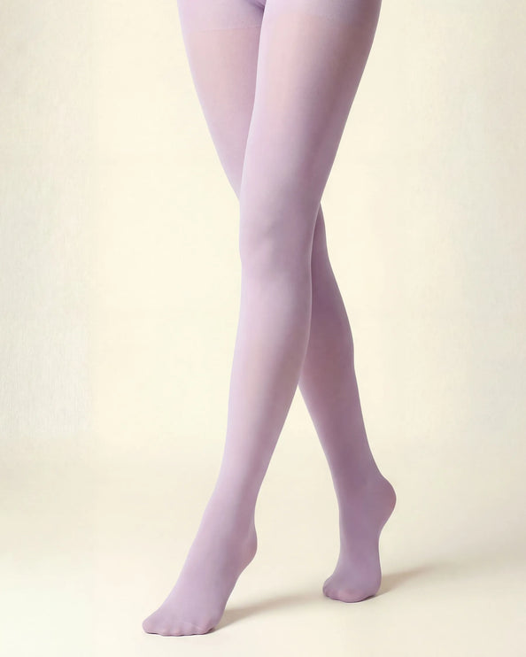80 Denier Lilac Tights