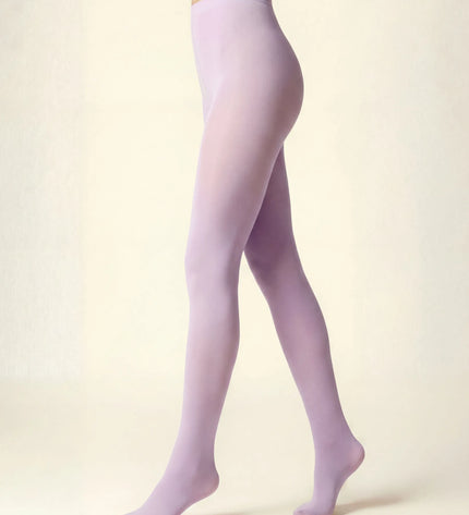 80 Denier Lilac Tights
