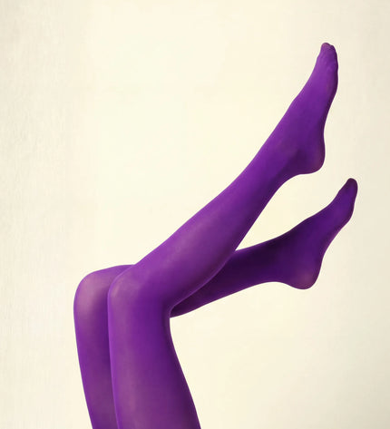 80 Denier Plum Tights