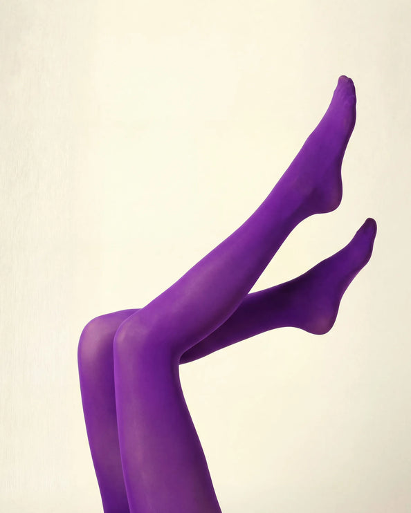 80 Denier Plum Tights