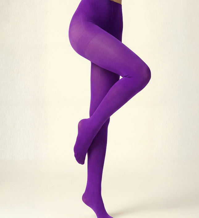 80 Denier Plum Tights