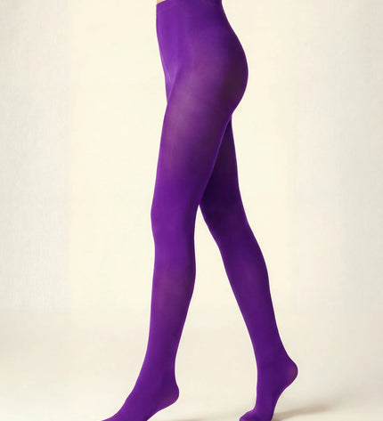 80 Denier Plum Tights