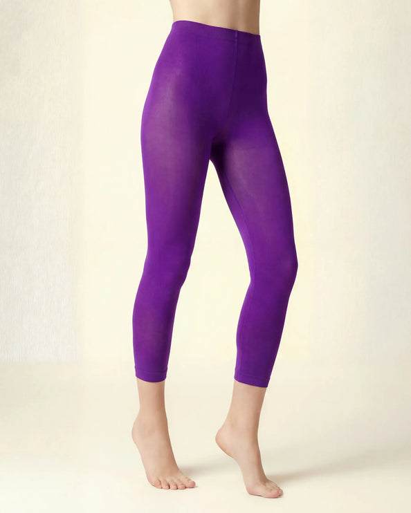 Plum Footless Tights