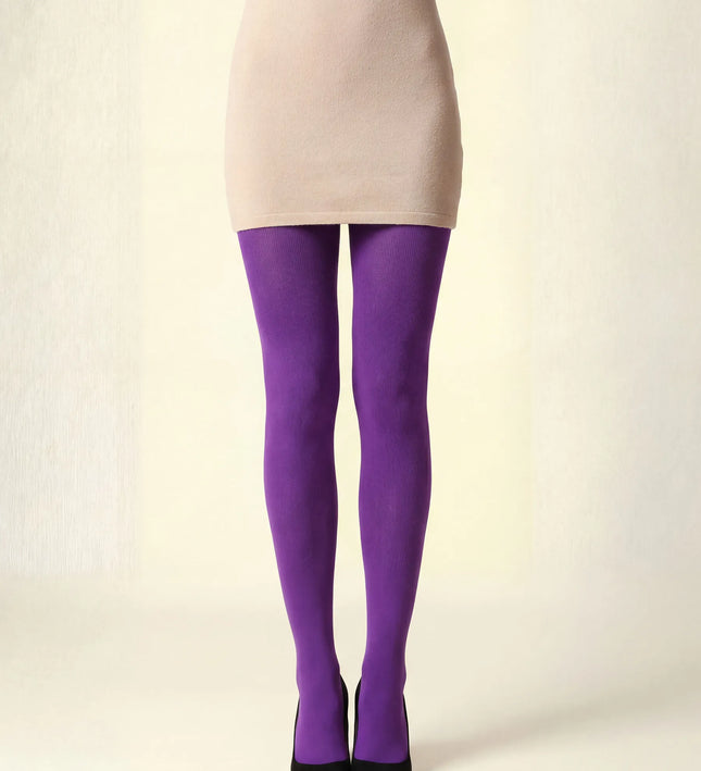 120 Denier Purple Reign Tights