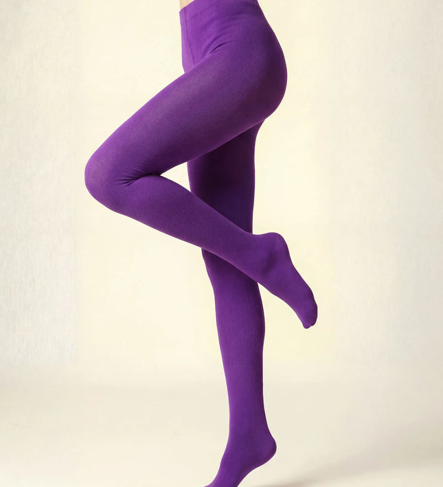 120 Denier Purple Reign Tights