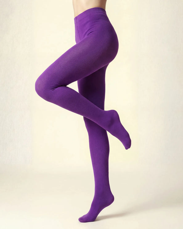 120 Denier Purple Reign Tights
