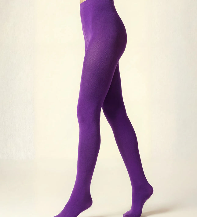 120 Denier Purple Reign Tights