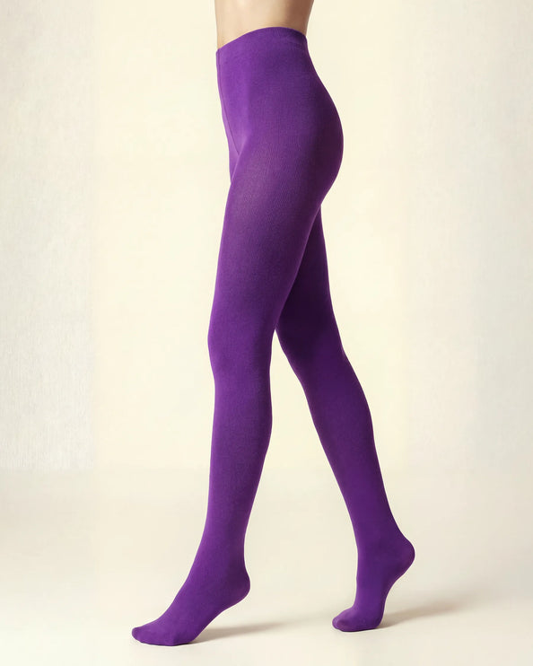 120 Denier Purple Reign Tights