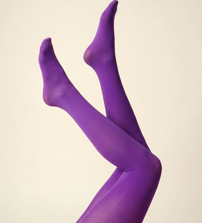 80 Denier Purple Reign Tights