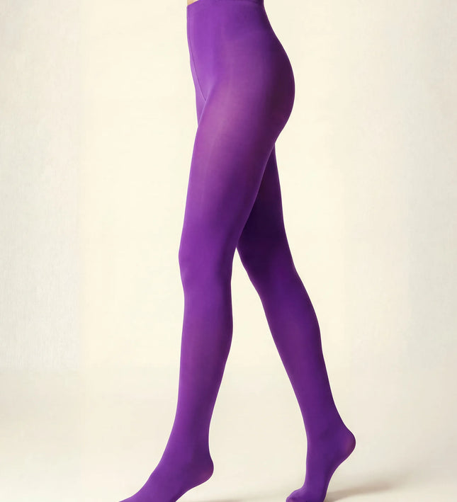 80 Denier Purple Reign Tights