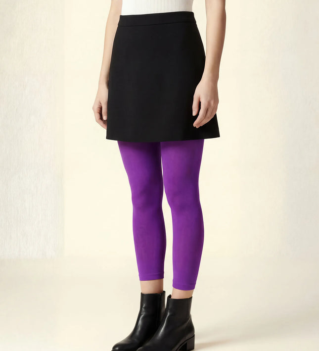 Purple Reign Footless Tights