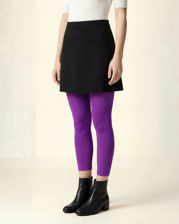 Purple Reign Footless Tights