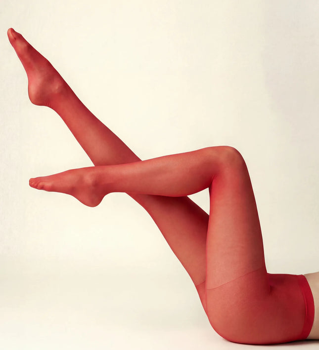 50 Denier Red Passion Tights