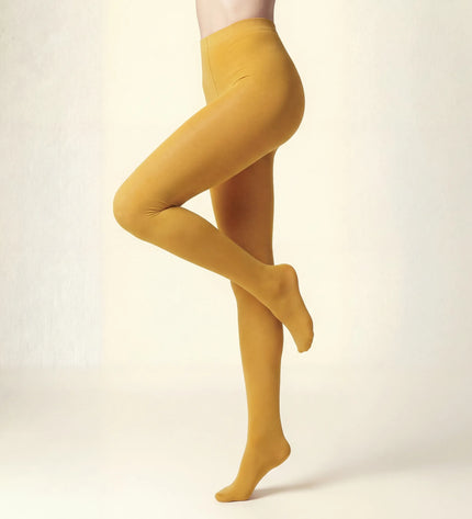 120 Denier Yellow Tights