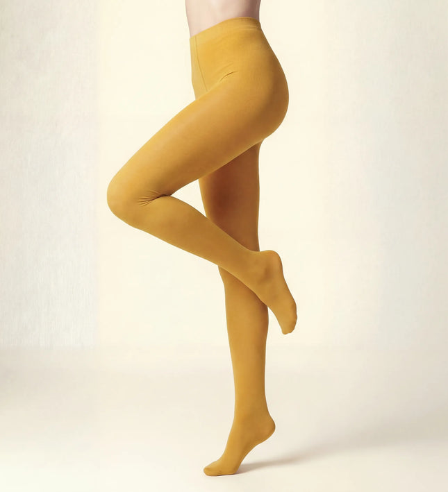120 Denier Yellow Tights