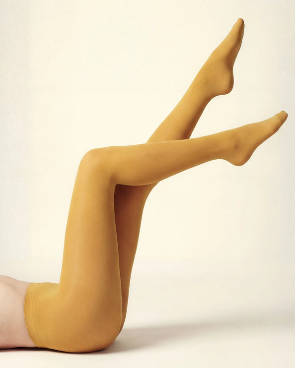 80 Denier Yellow Tights