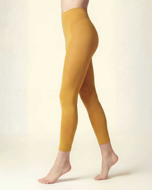 Yellow Footless Tights